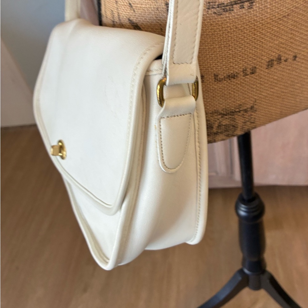 Vintage Coach City Bag 9790 Ivory Bone - Picture 9 of 16